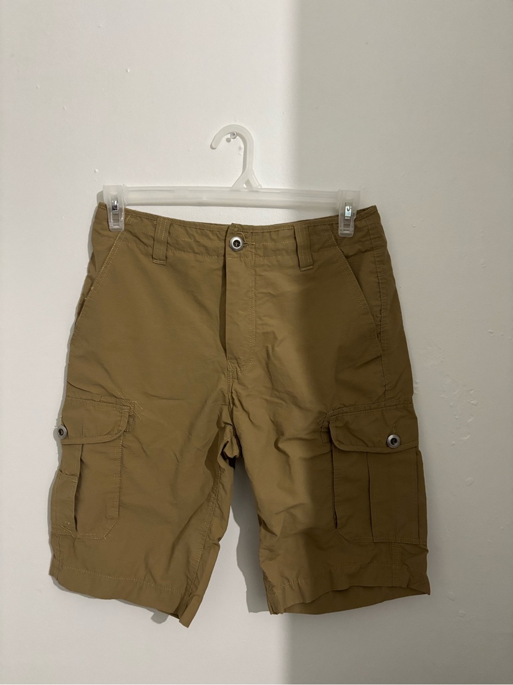 Stoic Men's Cargo Shorts in Khaki - Casual Utility Style